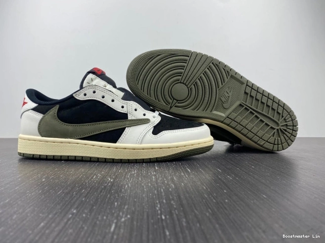 Boostmaster lin x Olive Travis DZ4137-106 WMNS Air 1 Scott OG Jordan Low 0824